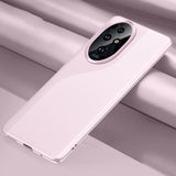 For-Honor-200-Pro-Plain-Leather-All-inclusive-Shockproof-Phone-Case(Pink)