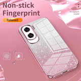 For-Honor-50-/-Huawei-nova-9-Gradient-Glitter-Powder-Electroplated-Phone-Case(Blue)