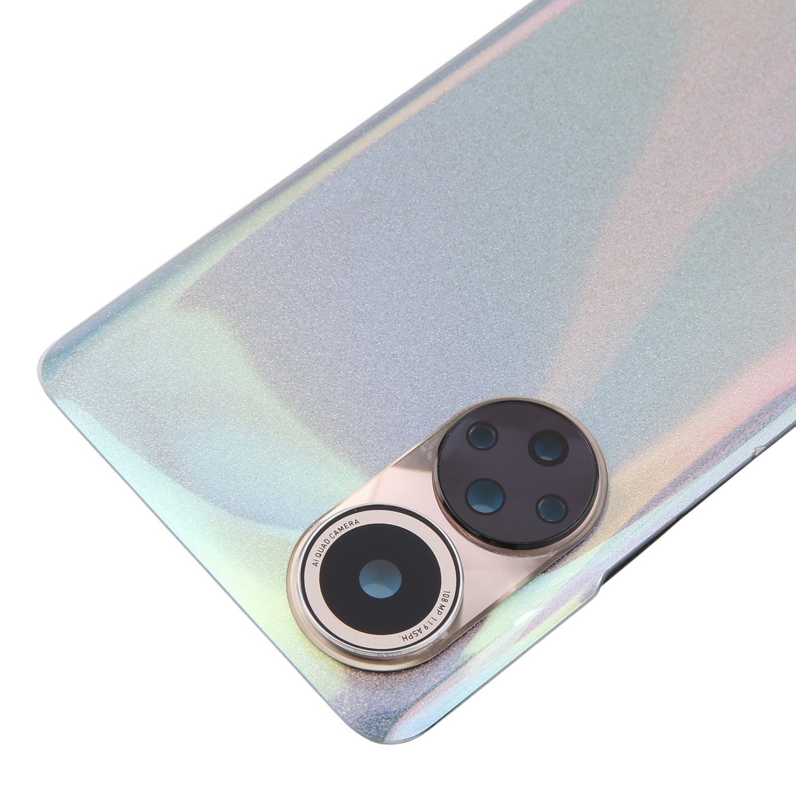 For-Honor-50-Battery-Back-Cover-with-Camera-Lens-Frame(Silver)