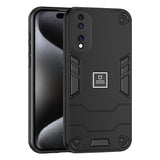 For-Honor-70-2-in-1-Shockproof-Phone-Case(Black)
