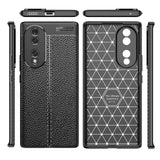 For-Honor-70-Litchi-Texture-Shockproof-TPU-Phone-Case(Blue)