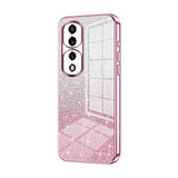 For-Honor-70-Pro-/-70-Pro+-Gradient-Glitter-Powder-Electroplated-Phone-Case(Pink)
