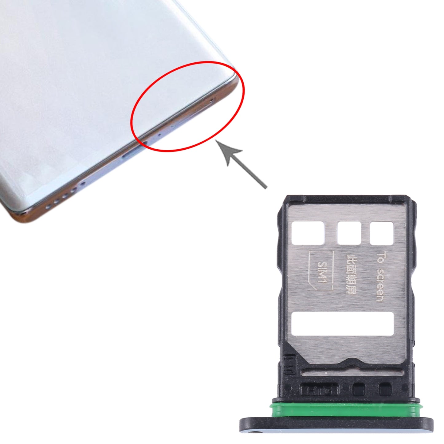 For-Honor-90-SIM-+-SIM-Card-Tray-(Green)
