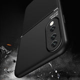 For-Honor-90-Classic-Tilt-Strip-Grain-Magnetic-PC-Hybrid-TPU-Phone-Case(Blue)