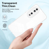 For-Honor-90-3-in-1-Clear-TPU-Color-PC-Frame-Phone-Case(White)