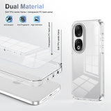 For-Honor-90-Anti-slip-Clear-Acrylic-Hybrid-TPU-Phone-Case(Transparent)