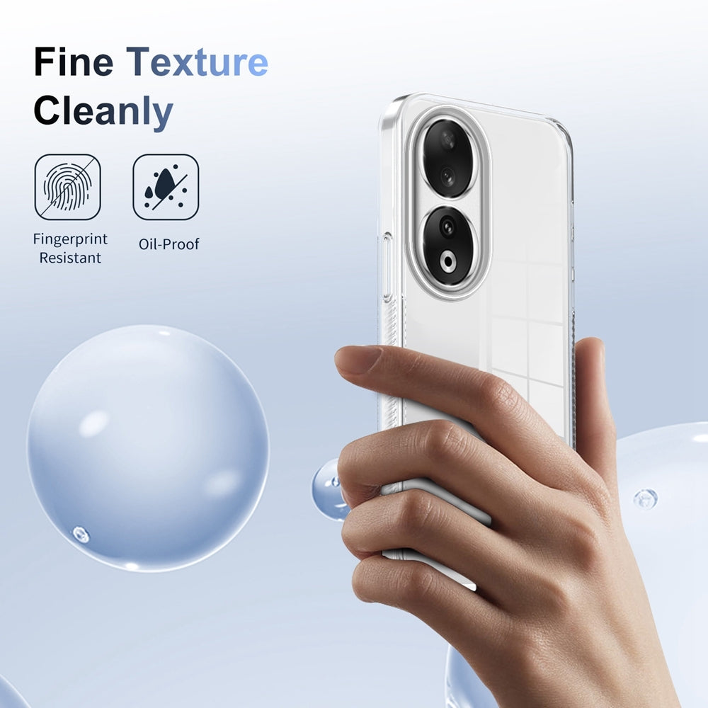 For-Honor-90-Anti-slip-Clear-Acrylic-Hybrid-TPU-Phone-Case(Transparent)