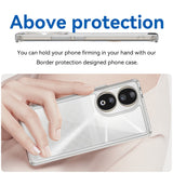 For-Honor-90-Colorful-Series-Acrylic-Hybrid-TPU-Phone-Case(Transparent)