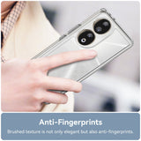 For-Honor-90-Colorful-Series-Acrylic-Hybrid-TPU-Phone-Case(Transparent)