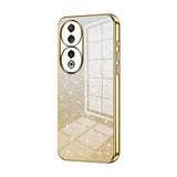 For-Honor-90-Gradient-Glitter-Powder-Electroplated-Phone-Case(Gold)