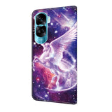 For-Honor-90-Lite-Crystal-Painted-Leather-Phone-case(Unicorn)
