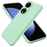 For-Honor-90-Smart-Solid-Color-Liquid-Silicone-Dropproof-Full-Coverage-Phone-Case(Green)