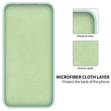 For-Honor-90-Smart-Solid-Color-Liquid-Silicone-Dropproof-Full-Coverage-Phone-Case(Green)