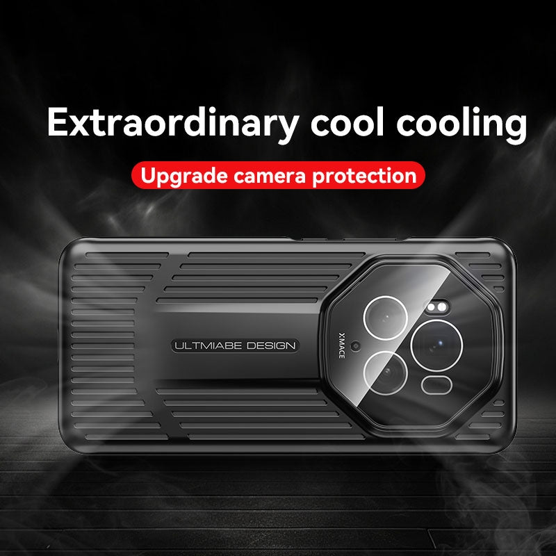 For-Honor-Magic6-Pro-Ice-Sense-Heat-Dissipation-Electroplating-Frosted-Phone-Case(Silver)