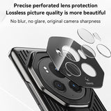 For-Honor-Magic6-Pro-Ice-Sense-Heat-Dissipation-Electroplating-Frosted-Phone-Case(Silver)