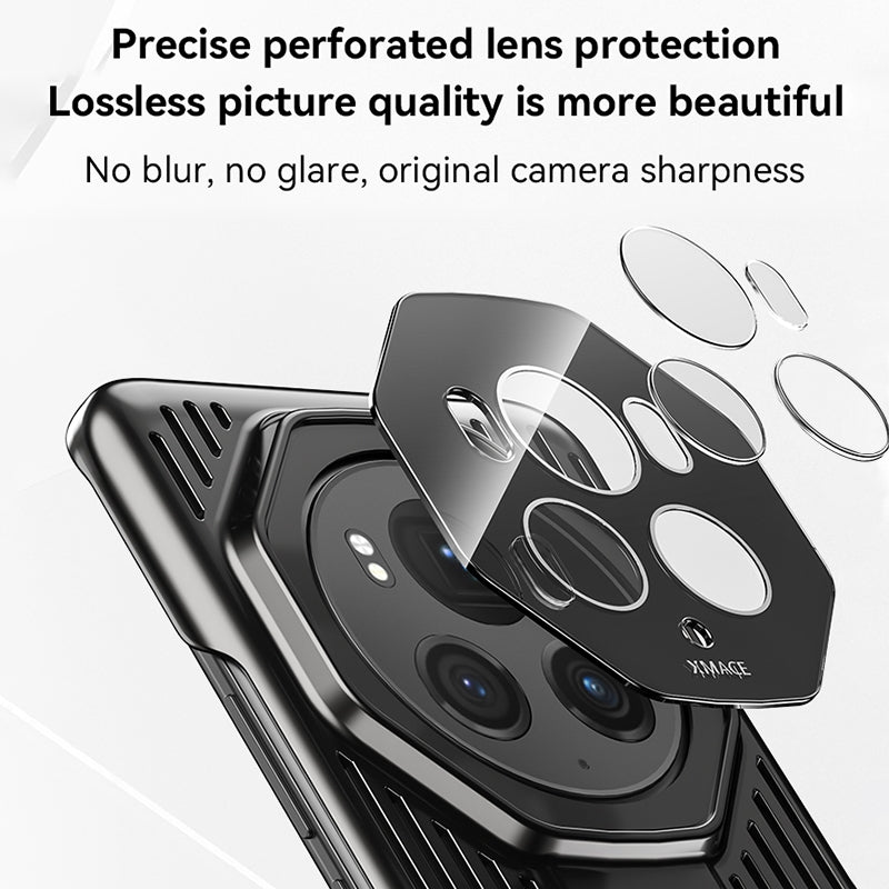 For-Honor-Magic6-Pro-Ice-Sense-Heat-Dissipation-Electroplating-Frosted-Phone-Case(Silver)