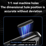 For-Honor-Magic6-Pro-Ice-Sense-Heat-Dissipation-Electroplating-Frosted-Phone-Case(Silver)