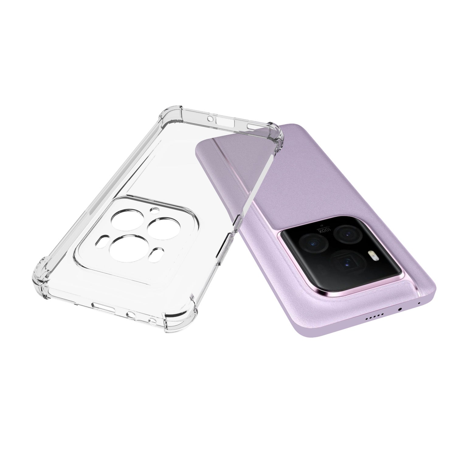 For-Honor-Magic6-Ultimate-Shockproof-Non-slip-Thickening-TPU-Phone-Case(Transparent)