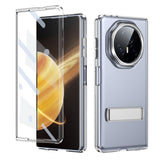 For-Honor-Magic-V3-Ice-Cold-Holder-PC-Hybrid-TPU-Phone-Case(Silver)