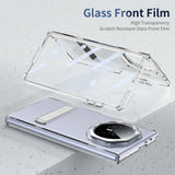 For-Honor-Magic-V3-Ice-Cold-Holder-PC-Hybrid-TPU-Phone-Case(Silver)