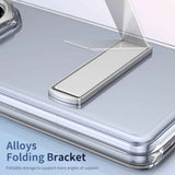 For-Honor-Magic-V3-Ice-Cold-Holder-PC-Hybrid-TPU-Phone-Case(Silver)