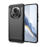 For-Honor-Magic-6-Carbon-Fiber-Brushed-Texture-TPU-Phone-Case(Black)