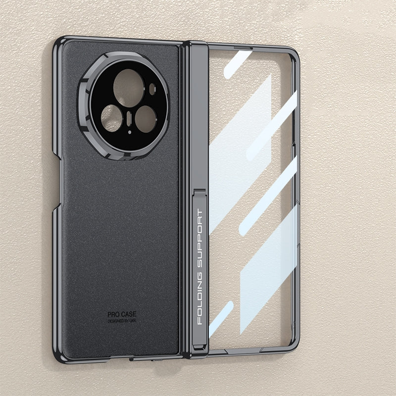 For-Honor-Magic-V3-GKK-Integrated-Magnetic-Fold-Hinge-AG-Phantom-Shockproof-Phone-Case(Black)