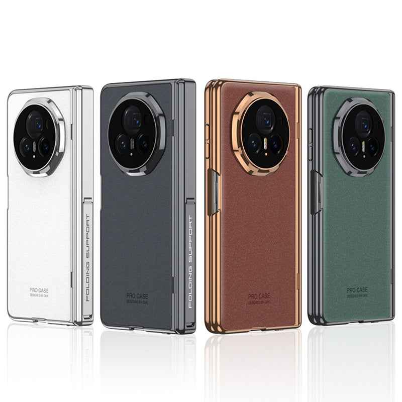 For-Honor-Magic-V3-GKK-Integrated-Magnetic-Fold-Hinge-AG-Phantom-Shockproof-Phone-Case(Black)