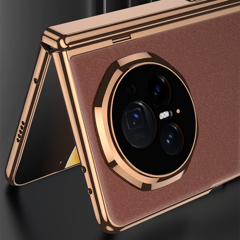 For-Honor-Magic-V3-GKK-Integrated-Magnetic-Fold-Hinge-AG-Phantom-Shockproof-Phone-Case(Black)