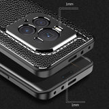 For-Honor-Magic6-Ultimate-Litchi-Texture-Shockproof-TPU-Phone-Case(Black)