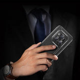 For-Honor-Magic6-Ultimate-Litchi-Texture-Shockproof-TPU-Phone-Case(Black)