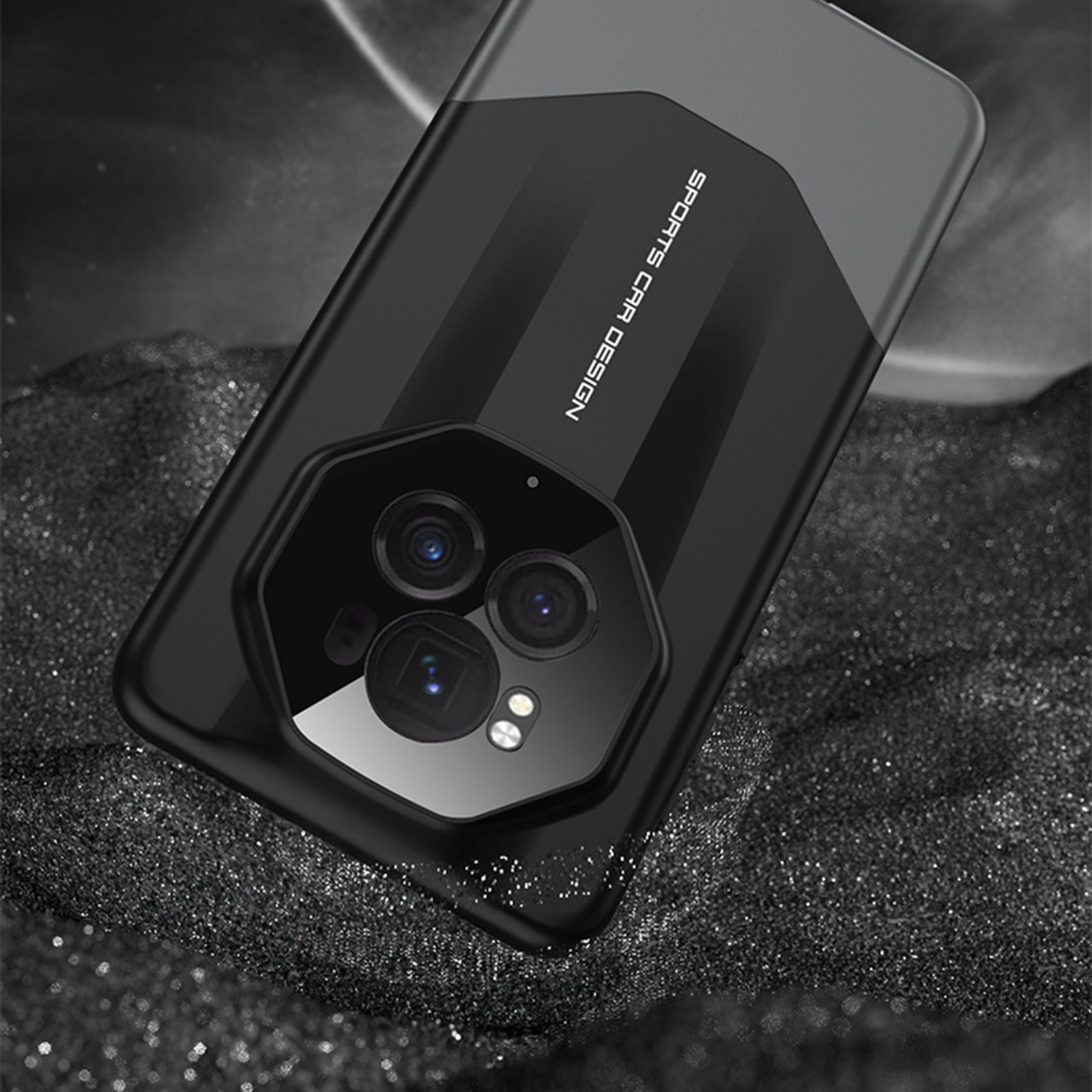 For-Honor-Magic6-Pro-GKK-Imitation-Ultimate-Design-All-inclusive-Shockproof-Phone-Case(Balck)