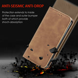 For-Honor-Magic6-Pro-Retro-Skin-Feel-Magnetic-Flip-Leather-Phone-Case(Grey)