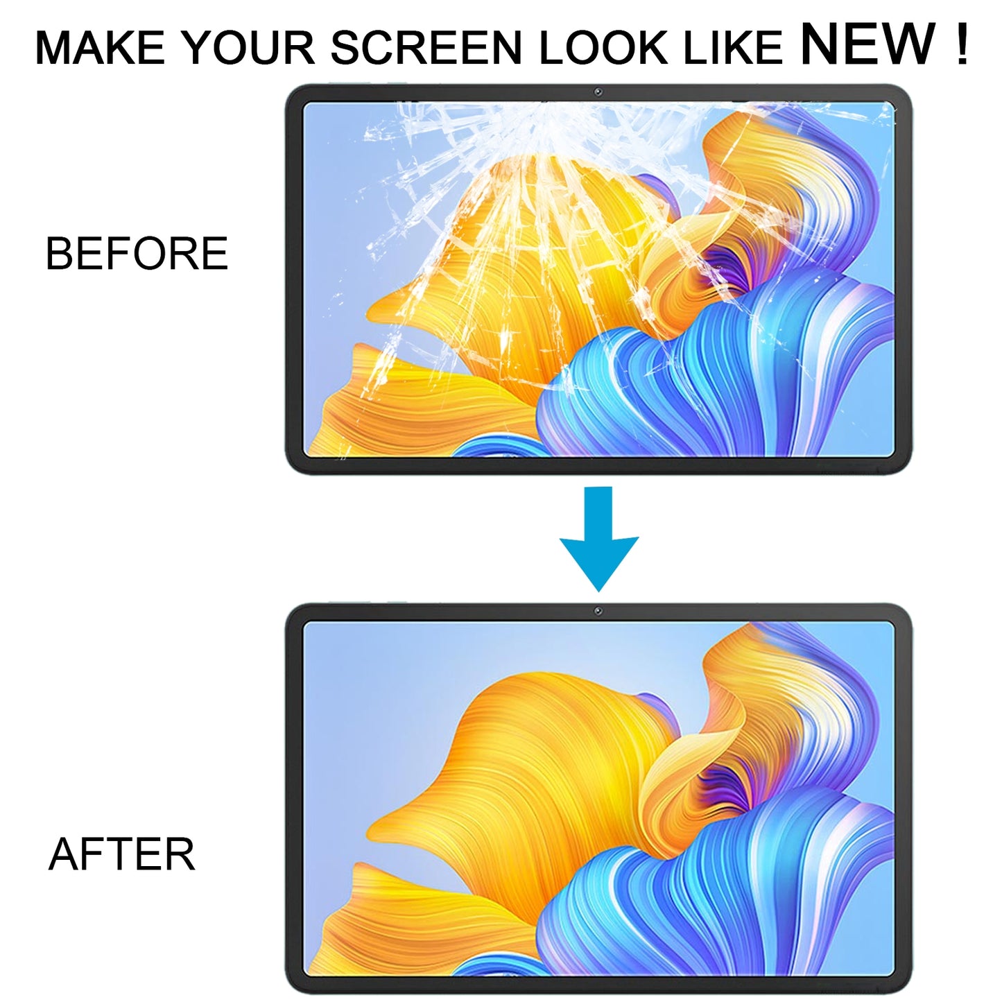 For-Honor-Pad-8-HEY-W09-Front-Screen-Outer-Glass-Lens