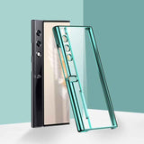 For-Honor-V-Purse-6D-Electroplating-PC-Shockproof-Phone-Case(Green)