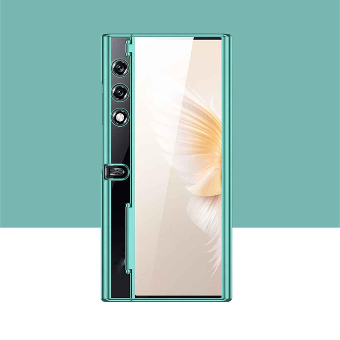 For-Honor-V-Purse-6D-Electroplating-PC-Shockproof-Phone-Case(Green)