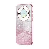 For-Honor-X40-5G-/-Magic5-Lite-/-X9a-Gradient-Glitter-Powder-Electroplated-Phone-Case(Pink)