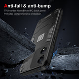 For-Honor-X5-Plus-2-in-1-Shockproof-Phone-Case(Black)