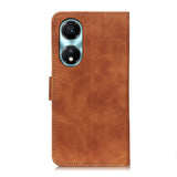 For-Honor-X5-Plus-KHAZNEH-Retro-Texture-Flip-Leather-Phone-Case(Brown)