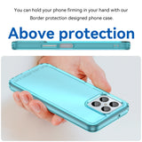 For-Honor-X6-5G-Candy-Series-TPU-Phone-Case(Transparent-Blue)