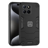 For-Honor-X6-2-in-1-Shockproof-Phone-Case(Black)