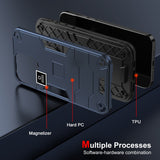 For-Honor-X7-2-in-1-Shockproof-Phone-Case(Blue)