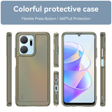 For-Honor-X7a-Candy-Series-TPU-Phone-Case(Transparent-Grey)