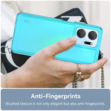 For-Honor-X7a-Candy-Series-TPU-Phone-Case(Transparent-Blue)