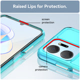 For-Honor-X7a-Candy-Series-TPU-Phone-Case(Transparent-Blue)