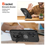 For-Honor-X7a-Shockproof-Holder-Phone-Case(Black)