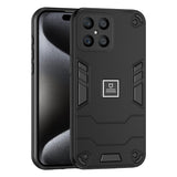 For-Honor-X8-2-in-1-Shockproof-Phone-Case(Black)