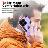 For-Honor-X8a-2-in-1-Shockproof-Phone-Case(Purple)