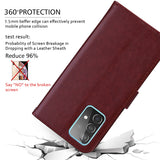 For-Honor-X8a-Rose-Embossed-Flip-PU-Leather-Phone-Case(Brown)