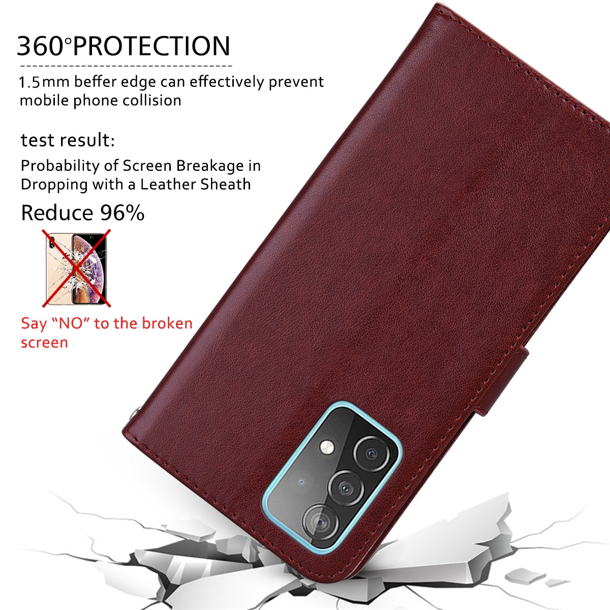 For-Honor-X8a-Rose-Embossed-Flip-PU-Leather-Phone-Case(Brown)